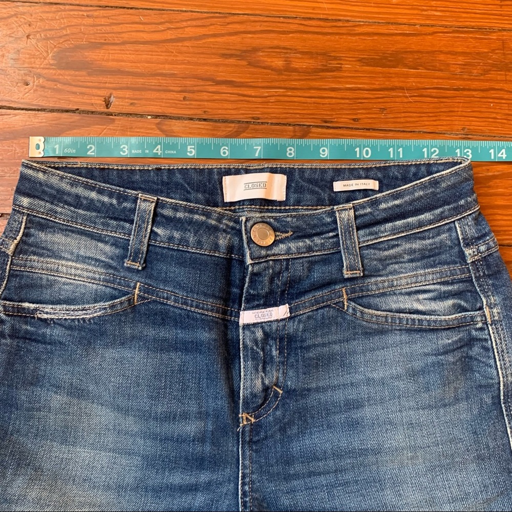 Closed denim skinny pusher jeans 25 - Picture 5 of 9